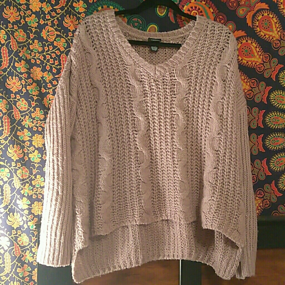 Lilac purple sweater